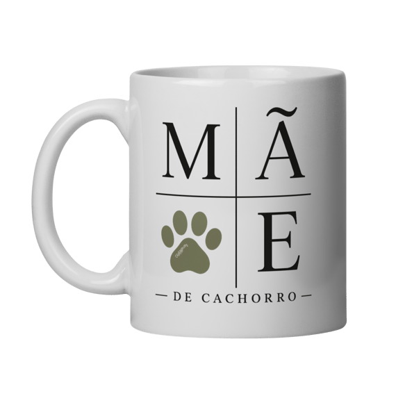 Caneca Mãe de Cachorro - Patinha