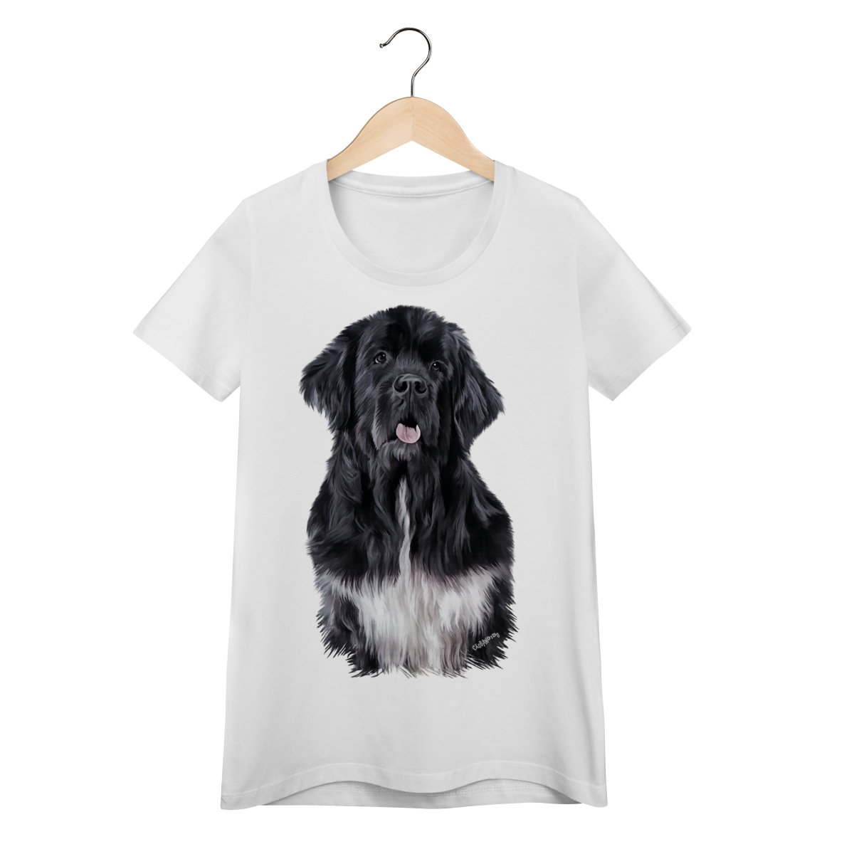 Baby Look Terra Nova Preto Realista