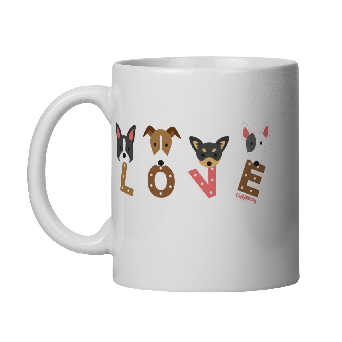 Caneca Cachorro Love