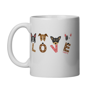 Caneca Cachorro Love
