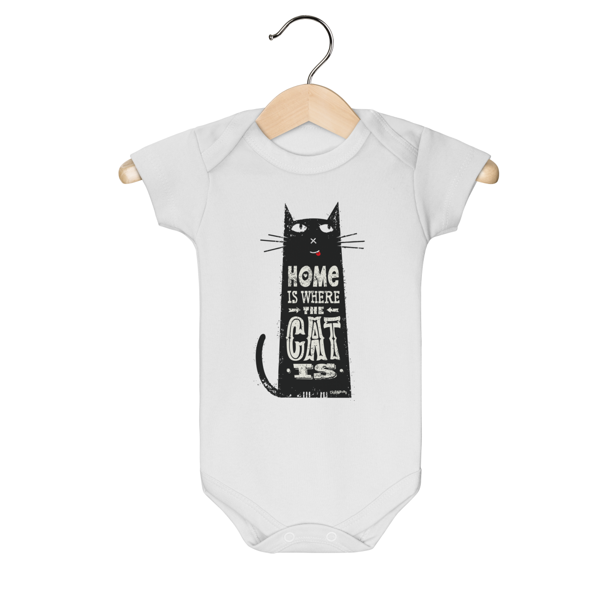 Body Bebê Home Is Where The Cat Is