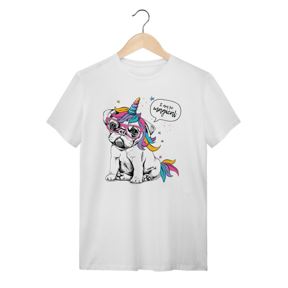 Camiseta Bulldog Francês Unicórnio - I am So Magical