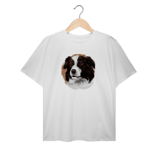 Nome do produto Camiseta Plus Size Border Collie