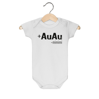 Nome do produto Body Bebê Mais AuAu e Menos Mimimi