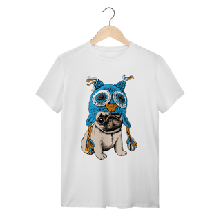 Nome do produto Camiseta Pug Coruja