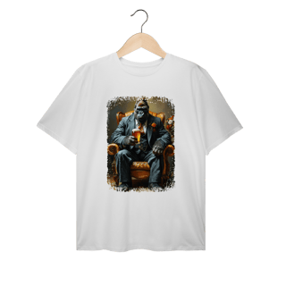 Nome do produto Camiseta Plus Size Macaco - Modelo 7