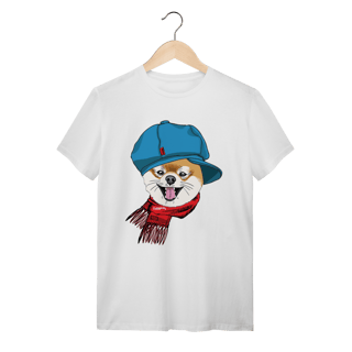 Nome do produto Camiseta Spitz Alemão de Boina e Cachecol