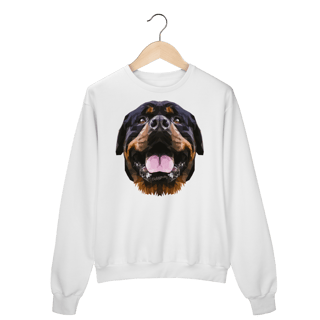 Nome do produto Moletom Blusão Rottweiler Low Poly