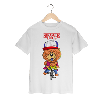 Nome do produto Camiseta Infantil Stranger Dogs