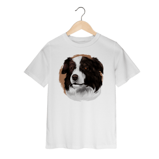 Nome do produto Camiseta Infantil Border Collie