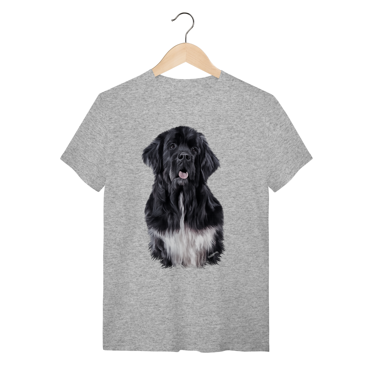 Camiseta Terra Nova Preto Realista