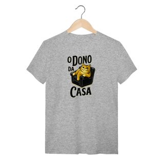 Nome do produto Camiseta Gato - O Dono da Casa