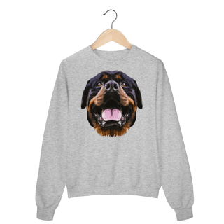 Nome do produto Moletom Blusão Rottweiler Low Poly