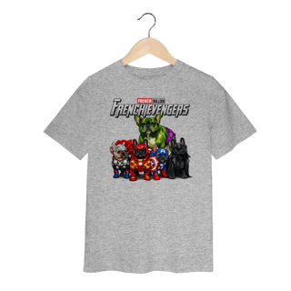 Nome do produto Camiseta Infantil Frenchievengers