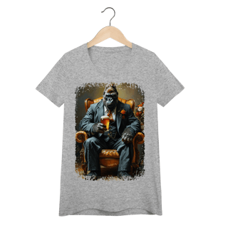 Nome do produto Camiseta Feminina Baby Look Macaco - Modelo 7