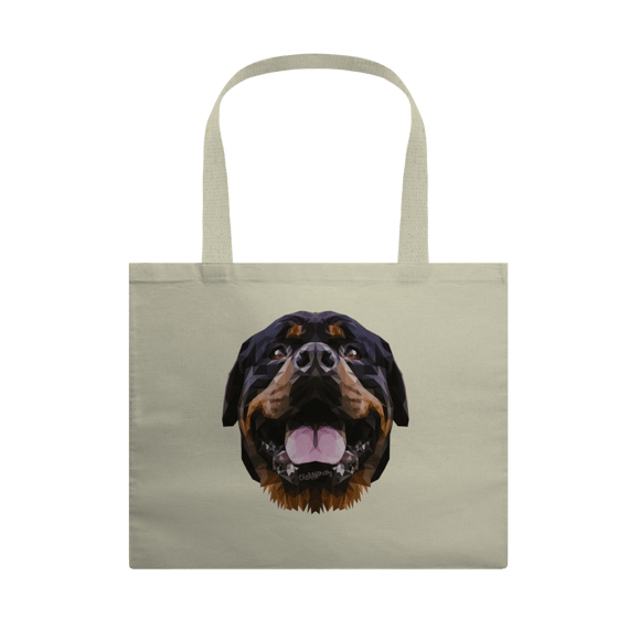 Ecobag Rottweiler Low Poly