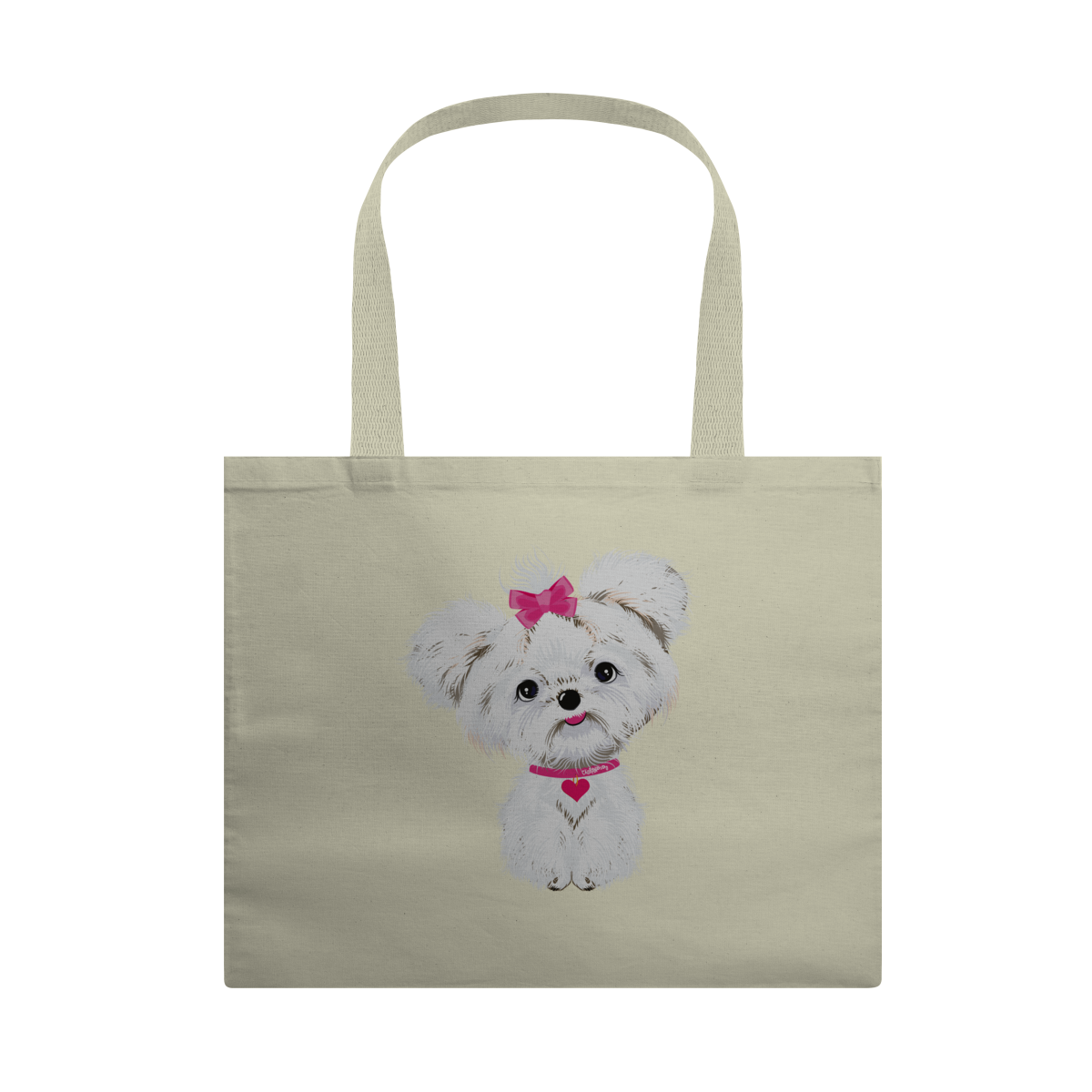Ecobag Maltês de Lacinho