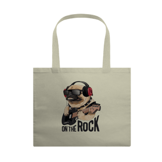 Ecobag Pug On The Rock