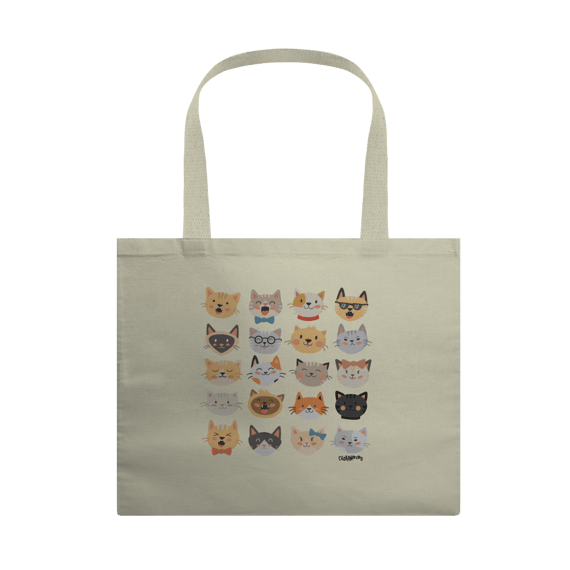 Ecobag Cats Emoticons