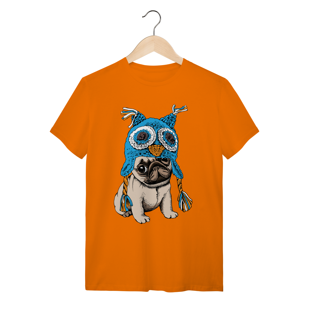 Nome do produto: Camiseta Pug Coruja