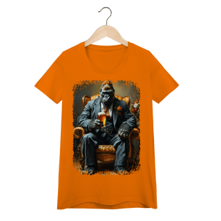 Nome do produto Camiseta Feminina Baby Look Macaco - Modelo 7
