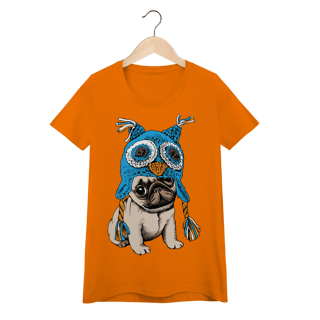 Nome do produto Baby Look Pug Coruja