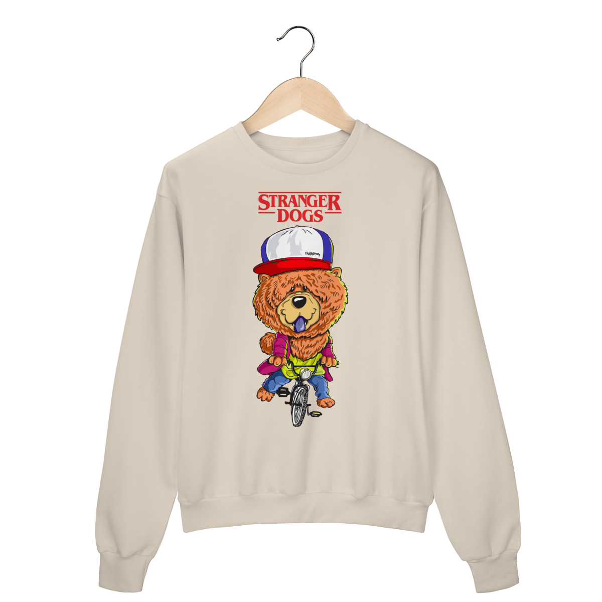 Nome do produto: Moletom Blusão Stranger Dogs