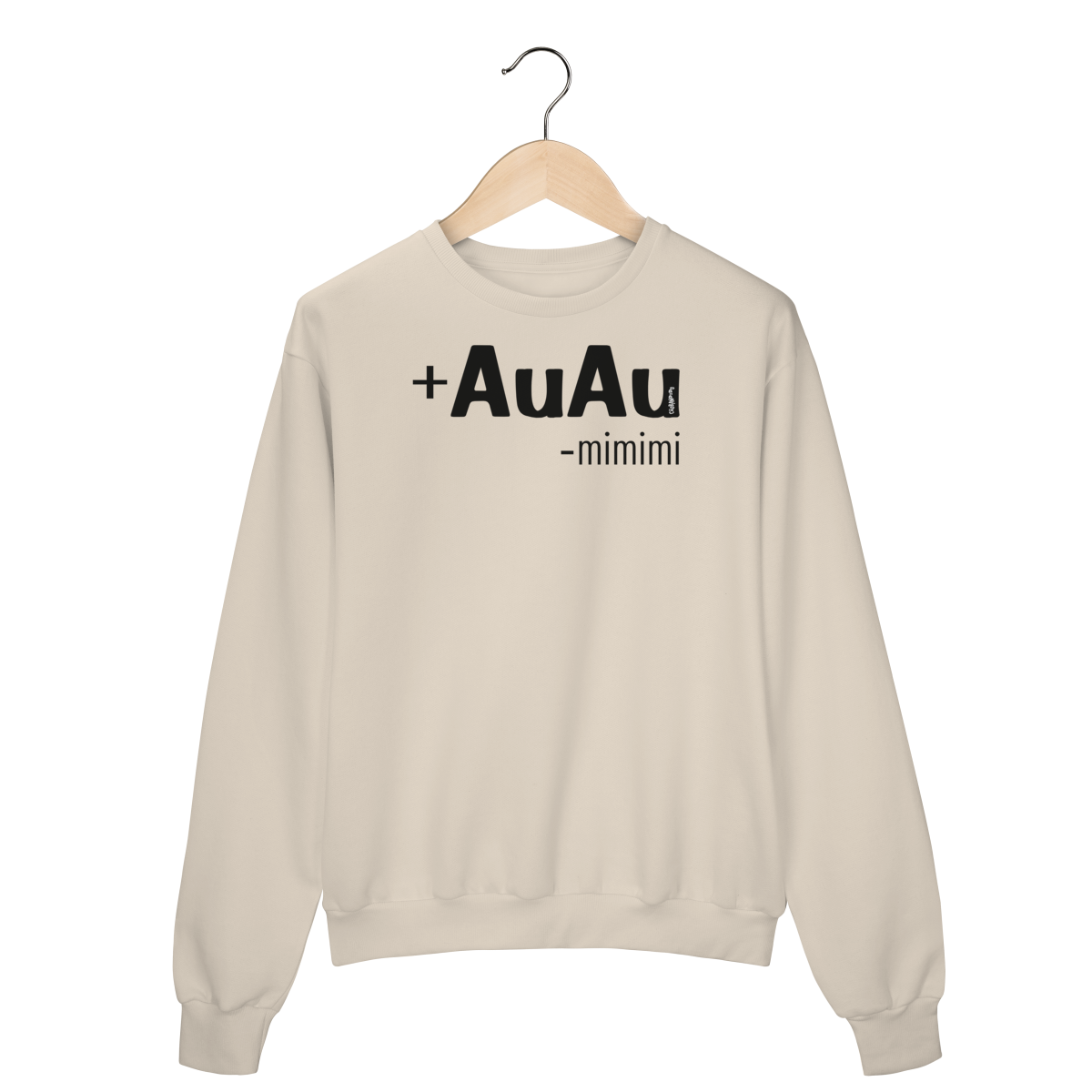 Nome do produto: Moletom Blusão Mais AuAu e Menos Mimimi
