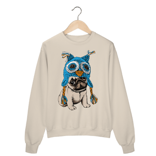 Nome do produto Moletom Blusão Pug Coruja