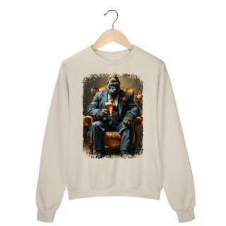 Nome do produto Moletom Blusão Macaco - Modelo 7