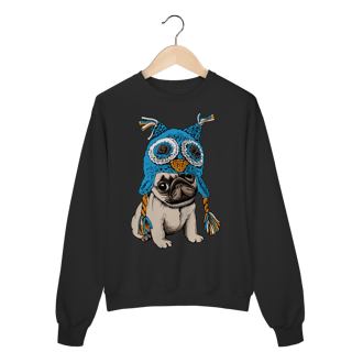 Nome do produto Moletom Blusão Pug Coruja