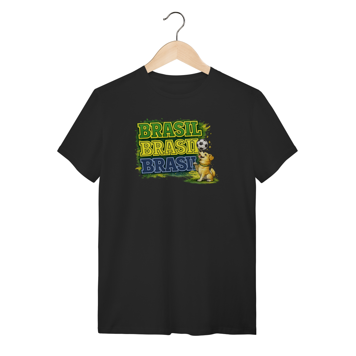 Nome do produto: Camiseta Vira-Lata Caramelo Brasil