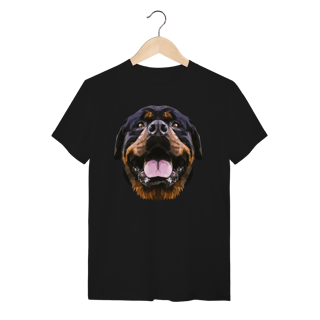 Camiseta Rottweiler Low Poly