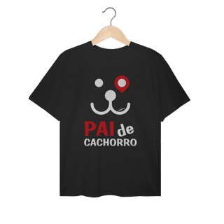 Nome do produto Camiseta Plus Size Pai de Cachorro