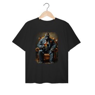 Nome do produto Camiseta Plus Size Macaco - Modelo 7