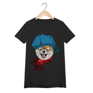 Nome do produto Baby Look Spitz Alemão de Boina e Cachecol