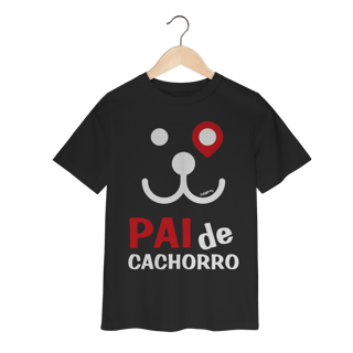 Nome do produto Camiseta Infantil Pai de Cachorro