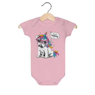 Nome do produto Body Bebê Bulldog Francês Unicórnio - I am So Magical