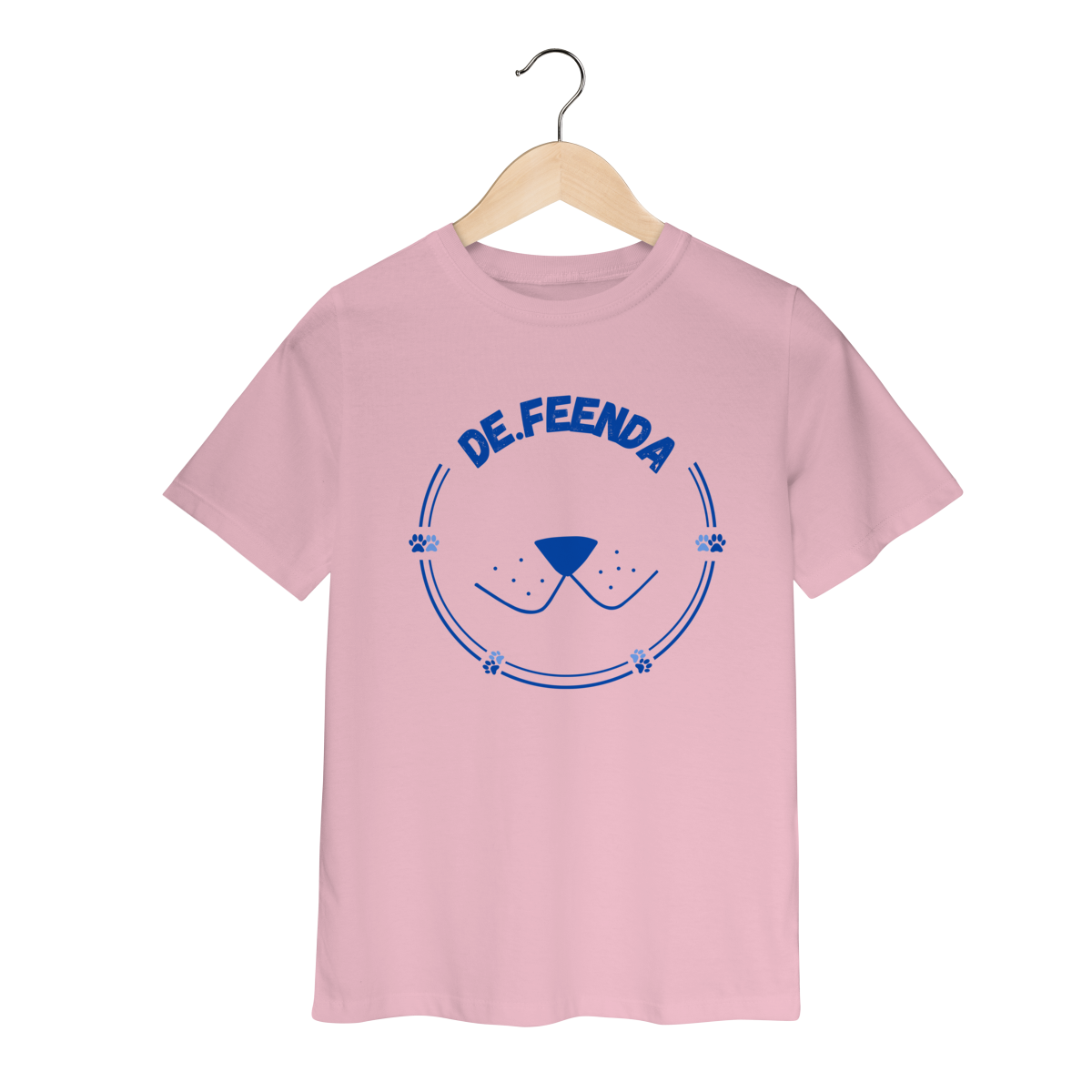 Nome do produto: Camiseta Infantil De.Feenda