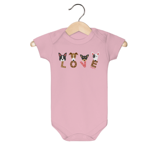 Body Bebê Cachorro Love