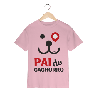 Nome do produto Camiseta Infantil Pai de Cachorro