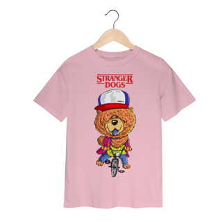 Nome do produto Camiseta Infantil Stranger Dogs