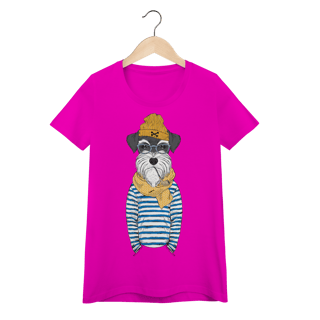 Nome do produto Baby Look Schnauzer Marinheiro