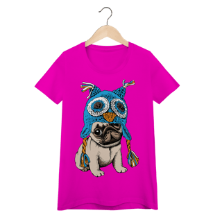 Nome do produto Baby Look Pug Coruja