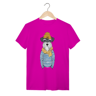 Nome do produto Camiseta Schnauzer Marinheiro