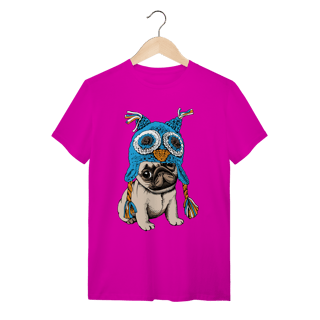 Nome do produto Camiseta Pug Coruja