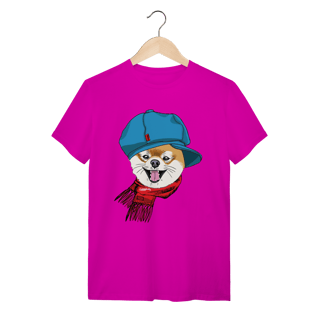 Nome do produto Camiseta Spitz Alemão de Boina e Cachecol