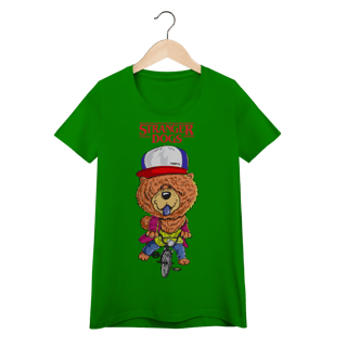 Nome do produto Baby Look Stranger Dogs