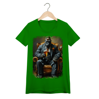 Nome do produto Camiseta Feminina Baby Look Macaco - Modelo 7
