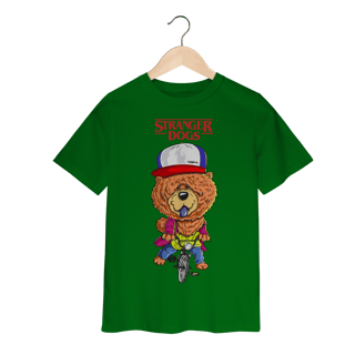 Nome do produto Camiseta Infantil Stranger Dogs